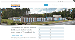 Desktop Screenshot of birdneckselfstorage.com